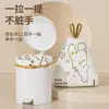 Bolsas de Basura con Cordón para Uso Doméstico, Engrosadas, Resistentes al Desgarro, Tamaño Grande, Bolsas de Plástico con Cordón para Cocina, Bolsas de Limpieza para Oficina