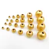 Cuentas Redondas de Plata Pura 999 Estilo Antiguo con Agujero Pasante, Diseño Simple, Cuentas Artesanales para DIY, Cuentas Sueltas, Accesorios de Cuentas Redondas Estilo Antiguo de Plata Pura