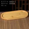 Cerimônia do chá zero com porta-copos porta-xícara de chá Kung Fu porta-chá bambu descanso de chá único quebra-cabeça de mosaico DIY logotipo de fábrica