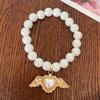 Nuevo Producto Labubu Collar de Perlas 15cm Colgante de Muñeca Linda Accesorios Varios Collares de Aspecto Elegante Ventas Directas de Fábrica