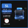 Gaowen Dropshipping Cubo de Agua Pura Mesa de Té Kung Fu Mesa de Té Cubo Vacío de Agua Mineral de Plástico PC de Grado Alimenticio Juego de Té para Beber Cubo de Almacenamiento de Agua