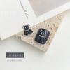 Nueva celebridad de Internet en TikTok Live Nail Art Aleación Diamante Dibujos animados Pintura de color tridimensional Abrazo Oso Joyería