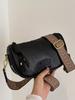 Transfronterizo 2024 Nuevo Estilo Bolso para Mujer Bolso de Hombro de Correa Ancha Cruzado Casual Retro Estilo Occidental Estilo de Hong Kong Bolso Pequeño Cuadrado de Axila