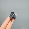 Horquilla con lazo de diamantes de imitación para adultos, tamaño pequeño, nueva joyería para mujer, horquilla con clip para la cabeza, miniclip elegante y sencillo.