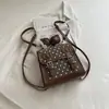 Mini mochila japonesa dulce y fresca con lazo para mujer, bolso cruzado lindo de lunares, bolso versátil para el día a día para niñas
