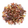 5*8 Furo Horizontal Gota d'Água Tamanhos Mistos Cor Contrastante Gradiente de Cor Acessórios de Vidro Cristal para Joias DIY Acessórios para Pulseiras