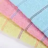 Toallas de protección laboral, toallas de algodón a rayas de colores, al por mayor para vendedores ambulantes, suaves, absorbentes, engrosadas, toallas faciales para estudiantes, toallas para baño y lavado de cara para el hogar