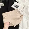 Calcinha Feminina Nuvem de Queijo Controle Suave da Barriga Sem Costura Bumbum de Pêssego 3D Virilha Respirável Cintura Média-Alta Tanga para Mulheres