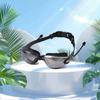Gafas de natación de alta definición para adultos antivaho con revestimiento gafas de natación para hombres y mujeres montura pequeña impermeables con revestimiento plano equipo profesional