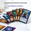 Personalização Mágica de Cartas para Jogos de Tabuleiro DIY: o Roteiro de Lobisomem dos Três Reinos de Gathering Yu-Gi-Oh! Cartas de Estratégia Personalizadas Frente e Verso
