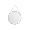 Diseño Geométrico Minimalista de Lujo Ligero Nórdico Espejo Hexagonal de Latón Dorado Espejo de Baño Espejo de Entrada Espejo de Maquillaje