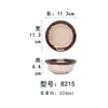 Tigela Pequena de Melamina, Tigela Nostálgica Retrô de Imitação de Argila de Porcelana, Tigela para Água e Vinho, Prato de Óleo para Panela Quente de Mercado, Tigela para Condimentos, Prato de Acompanhamento, Tigela para Macarrão