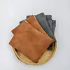 Bolsa de metralla de fábrica de origen tamaño personalizado cierre automático diseño de almacenamiento de joyería de cuero pu moda resistente al desgaste