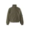 Yidao Roupas Vintage 2026 Outono Novo Jaqueta de Voo Painelada Retrô Americana Masculina Tendência Solta Casaco com Gola Alta