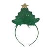 Fornecimento direto da fábrica Tiara de árvore de Natal Grampo de cabelo decorativo europeu e americano Tiara de boneco de neve Chapéu Adereços de fantasia de maquiagem