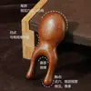 Anel de Disco Denteado Pente para Cuidados com o Cabelo Pente Massageador do Couro Cabeludo Cabeça de Escova para Shampoo Terapia Raspagem Escova Meridianal Corpo Inteiro Universal Sândalo