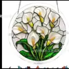 Janela Novo Modelo Jardim Lunar Captura de Luz Quebra-Cabeça Pingente Colorido Decorações Amazon Janela Acrílica Vista do Rio