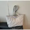 Bolsa Tote Transfronteriza con Bordado, Bolso Versátil para Debajo del Brazo, Estilo Coreano, Simple y de Moda, Gran Capacidad, Bolso de Viaje de Gama Alta para Mujeres