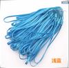 Cuerda de pino cordón corto para muñeca unidad USB tarjeta IC U Shield plata neta cordón corto de mano 16 colores simple