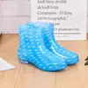 Botas de chuva botas de chuva curtas moda antiderrapante impermeável sapatos botas de água Feminino cozinha adulto Coreia do Sul sapatos de borracha fofo galochas verão