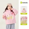 Repelência à Água Nível 4 Roupas de Algodão Infantis Família Dudu Jaqueta Grossa de Inverno para Meninos Roupas de Inverno Jaqueta Quente de Algodão para Meninas