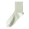 Calcetines de media pantorrilla para mujer, estilo de verano fino, algodón puro, malla transpirable, calcetines sin costuras para maternidad, calcetines largos para mujer, 100% algodón