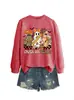 Amazon eBay sitio independiente moda casual divertida para mujer truco o trato fantasma libro murciélago sudadera con capucha