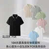 Nueva Camisa Polo de Verano para Hombre Manga Corta Día del Padre Moda Marca de Moda Tendencia Manga Corta Casual de Negocios Top Delgado Manga Corta