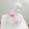 PETCIRCLE Ropa para Mascotas para Perros Pequeños y Cachorros, Linda Falda de Tul Multicapa para Mascotas, Vestido de Novia de Helado con Estrella Arcoíris