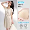 Bata de noche EcoSilk con tacto frío y amigable con la piel, con copas de sujetador incorporadas para mujer, nueva ropa de dormir de verano transpirable que se puede usar en el exterior, venta al por mayor de ropa para el hogar