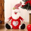 Estilo nórdico alce de Navidad muñeco de Papá Noel al por mayor en stock decoraciones con ambiente navideño muñeco