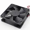 Fonte de alimentação ventilador grande 4p interface 8025 óleo 8cm caixa de computador refrigerando ventilador mudo 8cm