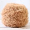 Venta al por mayor de bolas de lana de oveja, hilo especial para muñecos de peluche, rollo de lana de osito de peluche, hilo de fantasía tejido a mano.