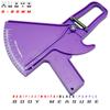 Calibrador de grasa HUOTO de doble resorte de 80 mm y 1 mm, pinza para grasa, medidor de espesor de sebo