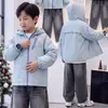 Chaqueta con capucha elegante para niños, Primavera y Otoño 2026, Abrigo con cremallera versátil para niños mayores, Chaqueta para exteriores