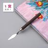 Faca de Pintura Artística, Novo Raspador Colorido de Aço Inoxidável para Mistura, Raspador de Tinta Guache, Conjunto de 5 Peças, Raspador de Plástico Acrílico