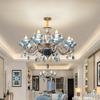 Lustre Francês Lâmpada de Sala de Estar Lâmpada de Hall Lâmpada Principal Iluminação de Decoração para Casa Zhongshan Lâmpada de Cristal Fábrica de Lâmpadas Zhongshan Lâmpada de Quarto Lâmpada Principal