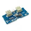 Módulo de refuerzo de batería 18650 de 3,7 V a 5 V 2 A, bricolaje, tesoro de carga/placa base/placa de circuito de energía móvil