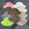 En stock Algodón Puro Lavado Sombrero de Pescador con Volantes Hyun-a Sombrero de Cubo para Mujer para Compras y Viajes Sombrero de Sol Personalizado de Moda