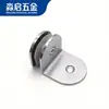 Braçadeira de Vidro para Box de Banheiro de Aço Inoxidável Braçadeira Fixa Guarda-corpo Corrimão de Escada Corrimão Conector Dobradiça Boca de Peixe
