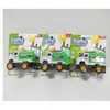 Atacado Brinquedos Infantis Carro de Puxar Menino Desenho Animado Caminhão Container Modelo Barraca de Rua Educação Infantil Educacional Educação Infantil