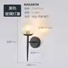Luminária de Parede Minimalista Moderna para Quarto, Abajur de Mesa de Cabeceira, Lâmpada de Parede Criativa LED de Vidro para Sala de Estar, Luminária de Parede para Corredor, Corredor, Escada Estilo Americano