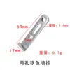 Accesorios para marcos de fotos herrajes ganchos MDF tablero de espuma tres agujeros dos agujeros para colgar en la pared capacidad de carga 50 jin clavos de pared