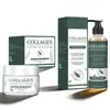 Kit Colágeno Transfronteiriço, Creme Facial 50g + Óleo Corporal 100ml em Embalagem Saco Plástico