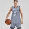 Uniformes Deportivos de Baloncesto Estilo Americano para Adultos y Niños, Conjuntos de Entrenamiento a la Moda, Compra Grupal al por Mayor, Gráficos, Texto y Números Impresos