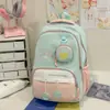 Mochila Nueva Estilo Japonés Estilo Ins Ligera y Elegante de Gran Capacidad para Niñas, Adecuada para Estudiantes de Secundaria