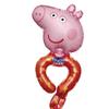Internet Celebridade Dia das Crianças Balão de pulso dos desenhos animados balão de aniversário empurrar Stall Sweep Code pequeno presente atividade pulseira inflável