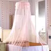 Exclusivo transfronterizo para mosquiteros de techo de cúpula suspendida sin instalación, redes redondas colgantes, estilo princesa, venta al por mayor de comercio exterior, venta directa de fábrica
