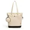 Bolsa Tote de Gama Alta, Gran Capacidad, Bolso de Hombro Portátil, Bolsa para Mamá Yoga, Monedero, Bolso de Mujer
