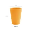 Taza de Paja de Trigo Más Vendida Transfronteriza, Taza Simple con Patrón Digital para el Hogar, Taza de Plástico Grande para el Hogar, Taza para Cepillarse los Dientes para Dormitorio